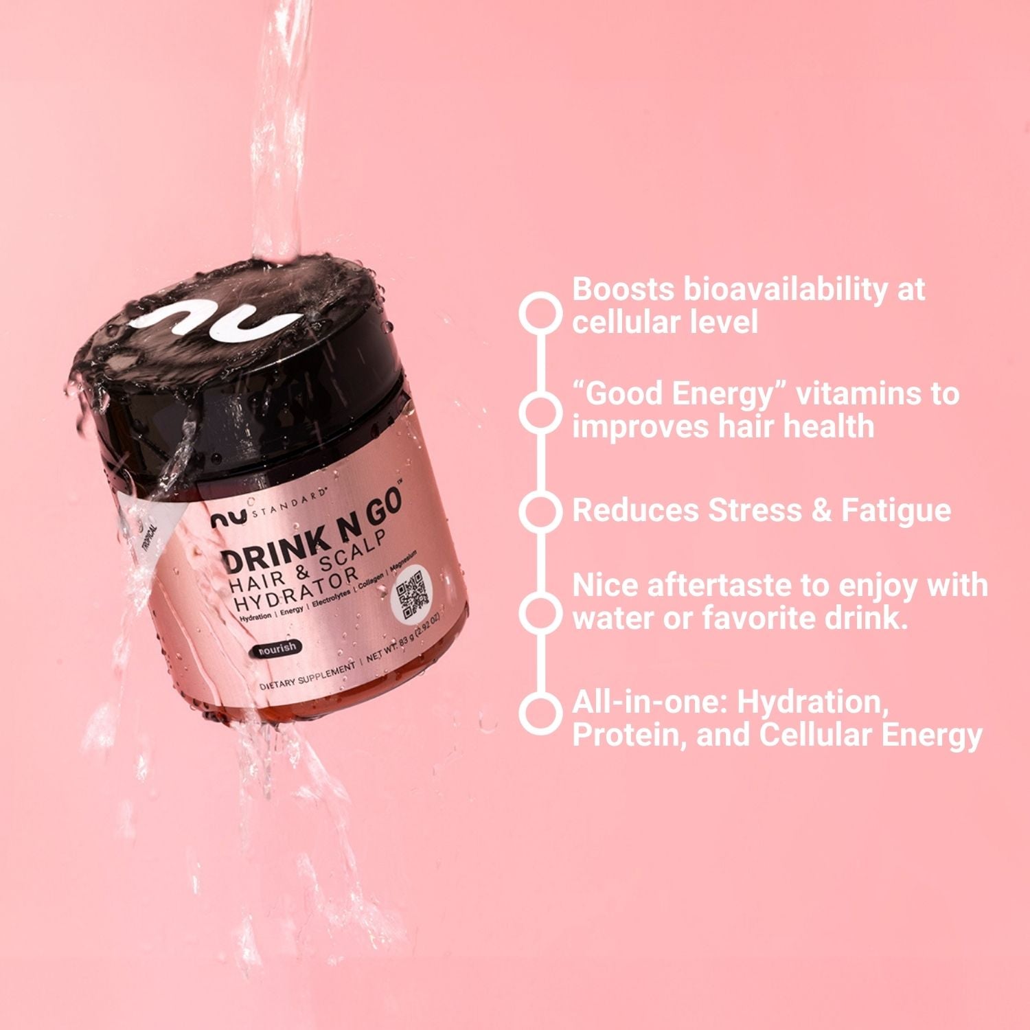 DRINK N GO™ Hair & Scalp Hydrator
