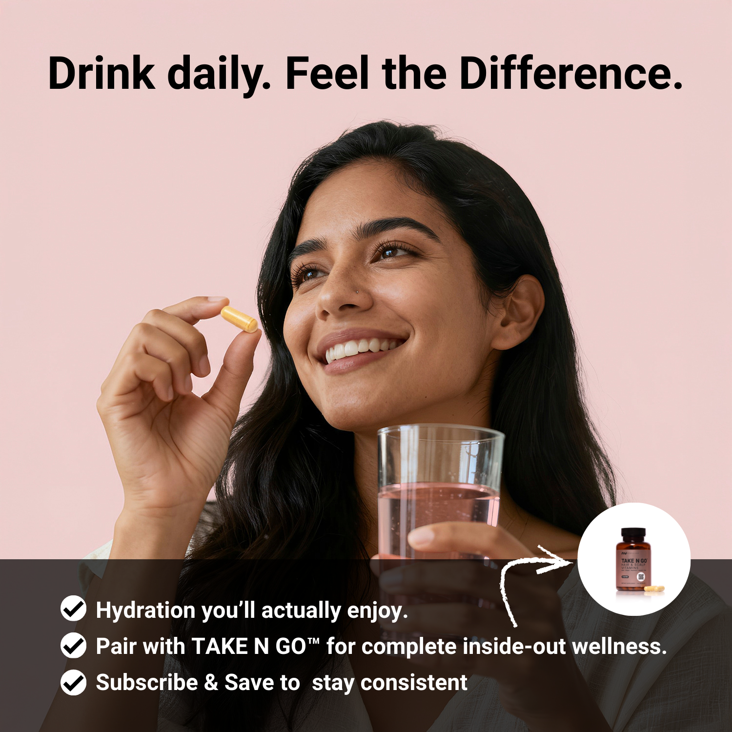 DRINK N GO™ Hair & Scalp Hydrator